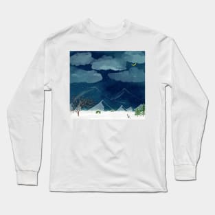 Mountain Snow Long Sleeve T-Shirt